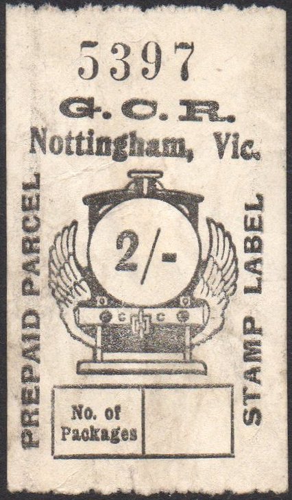 Great Central Railway Parcel Post Locomotive 2/-